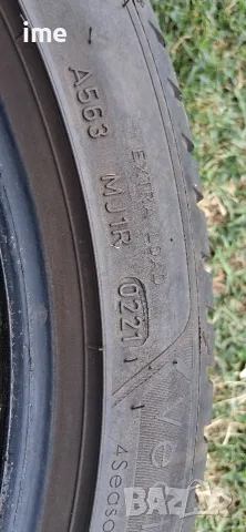 2бр всесезонни гуми 215/45R17. GoodYear Vector. DOT 0221. 5.5 мм дълбочина на шарката. Цената..., снимка 5 - Гуми и джанти - 55318011