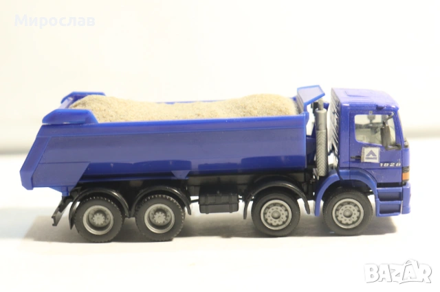 HERPA?? H0 1/87 MERCEDES ATEGO САМОСВАЛ КАМИОН МОДЕЛ, снимка 5 - Колекции - 54340244