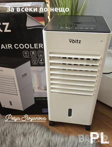 Охладител за въздух и овлажнител Voltz OV51761A, 65W, 6л. резервоар вода, Таймер Код P2873, снимка 5 - Овлажнители и пречистватели за въздух - 55500222