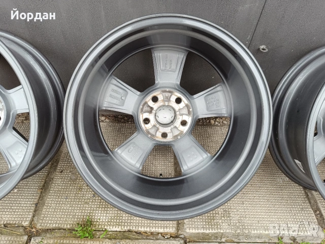 ОРИГИНАЛНИ джанти 17 '' цола 5x114,3 ТОЙОТА / TOYOTA + датчици 6,5J ET45, снимка 14 - Гуми и джанти - 53965272