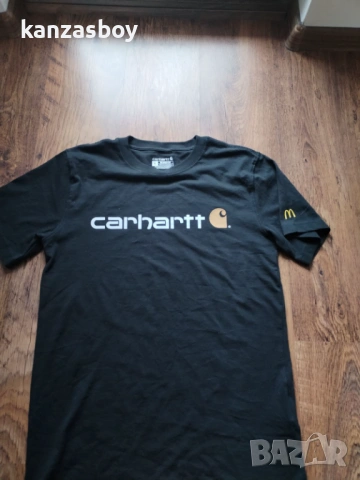 carhartt - страхотна мъжка тениска КАТО НОВА С , снимка 3 - Тениски - 54018471