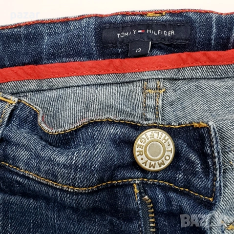 Tommy Hilfiger Оригинални Детски Дънки Момче с Еластичност 11-12y, снимка 5 - Детски панталони и дънки - 54885447