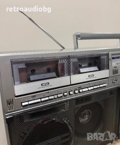 🔈Ретро радиокасетофон SHARP GF 777 Boombox🔈, снимка 5 - Радиокасетофони, транзистори - 54638205