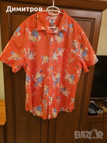 Лятна Мъжка Риза Old Navy - XXL SlimFit, снимка 2 - Ризи - 55509650