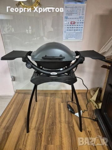 Чисто нова Оригинална Стойка (Stand) + Странични Масички за Weber Q Серия 1000/1200/1400, снимка 4 - Скари - 54545851