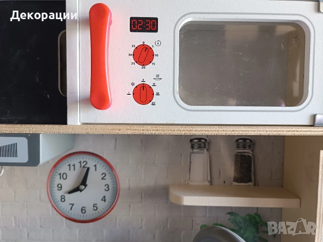 детска дървена кухня , снимка 2 - Играчки за стая - 54556745