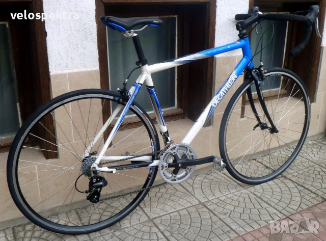 ДЕКАТЛОН Спорт ! Шосеен велосипед ! Шимано Сора 3х8 ! ТОП !, снимка 15 - Велосипеди - 54170797