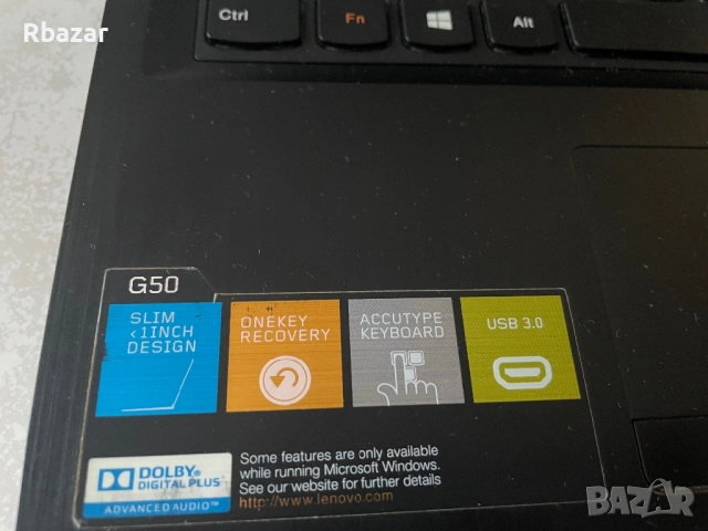 Lenovo G50 8GBRam 128GbSSD, снимка 3 - Лаптопи за работа - 54308133