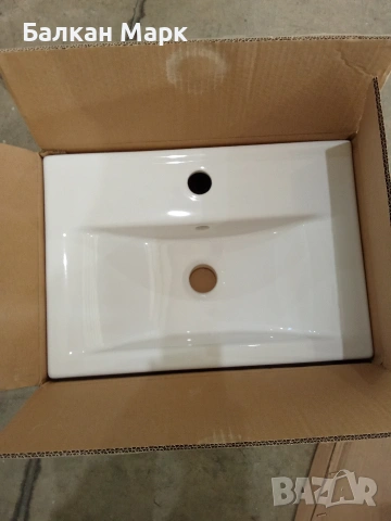 Шкаф с мивка за баня Tiny 45 см (Антрацит гланц) – Внос от Германия, снимка 4 - Шкафове - 54120533