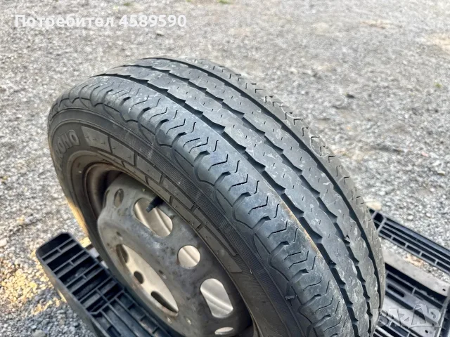 Резервна гума+Джанта 16цола 6x205 за ДВОЙНА ГУМА Mercedes Sprinter(2006-2026),Vw Crafter(2006-2017), снимка 8 - Гуми и джанти - 55668026