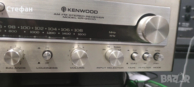  Kenwood KR 2600, снимка 6 - Ресийвъри, усилватели, смесителни пултове - 54709060