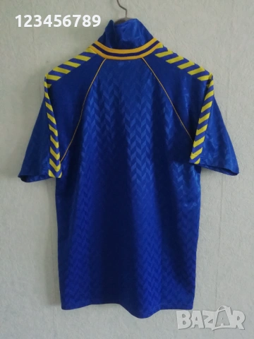 Hellas Verona 1987-1988-1989 Hummel оригинална тениска фланелка екип Верона ретро vintage , снимка 2 - Тениски - 53509322