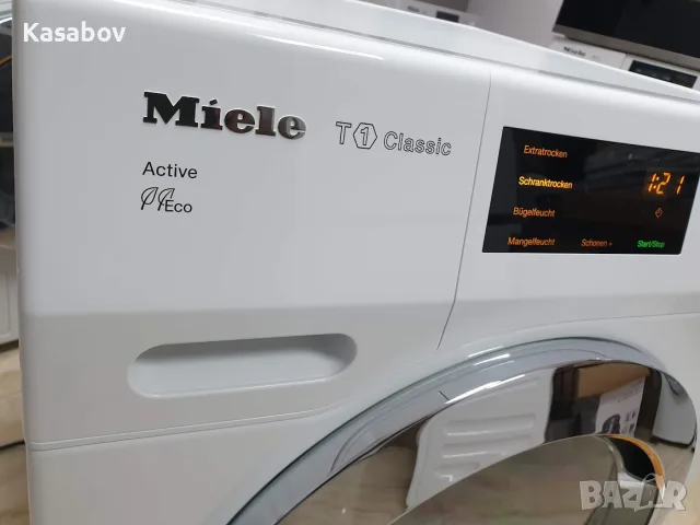 Miele T1 Classic Active Eco Сушилня с Термопомпа Миеле 12м Гаранция, снимка 2 - Сушилни - 55319343