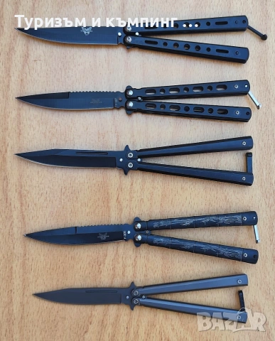 Сгъваем нож пеперуда /Butterfly Knife/-3 модела  , снимка 2 - Ножове - 28603899