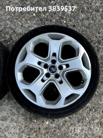 Оригинални джанти Ford 18" 5x108 8J ET55 с летни гуми 235/40/18 за Focus, Mondeo, Kuga