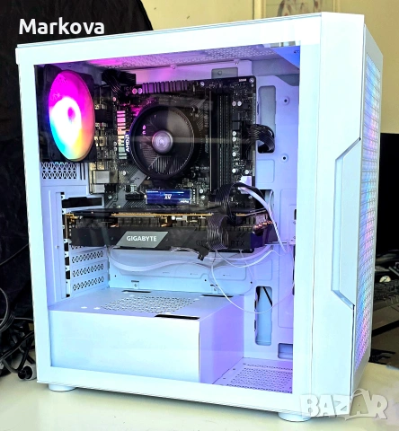  Геймърски компютър RTX 2070 SUPER Gaming PC • Ryzen 5 5500 • 16GB • NVMe SSD • Гаранция, снимка 3 - Геймърски - 54886976