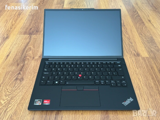 14' Full HD+ Ryzen 7 7730u Lenovo ThinkPad E14 Gen 5 16GB DDR4/512GB NVMe/Radeon/Бат 10ч, снимка 3 - Лаптопи за работа - 54625263