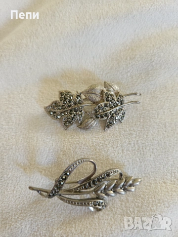 Брошки с марказити