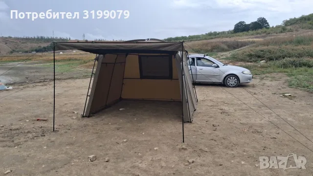 Палатка шатра шаранджийска AVID Revolve Screen House Compact, снимка 3 - Екипировка - 55350748