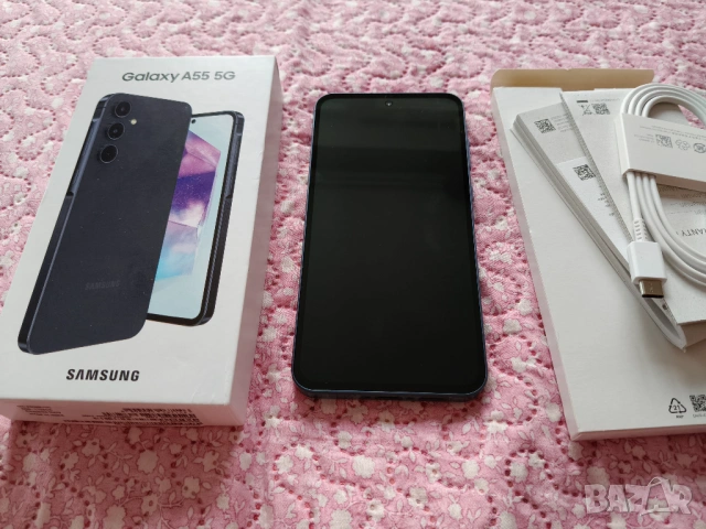 Чисто нов Samsung Galaxy A55 5G Фабрични лепенки