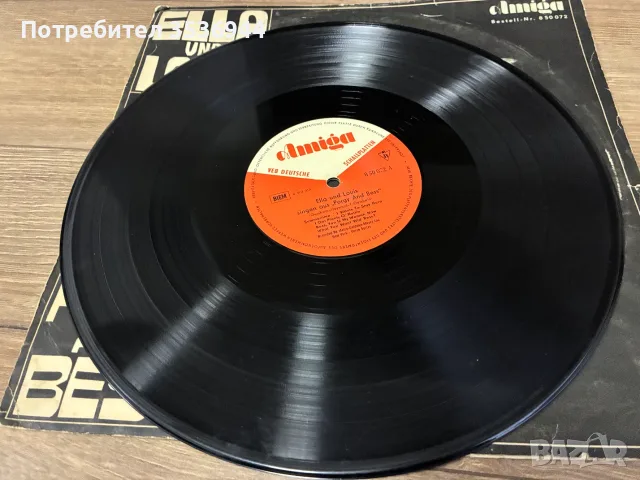 Ella Fitzgerald & Louis Armstrong - Ella and Louis, снимка 3 - Грамофонни плочи - 55407506
