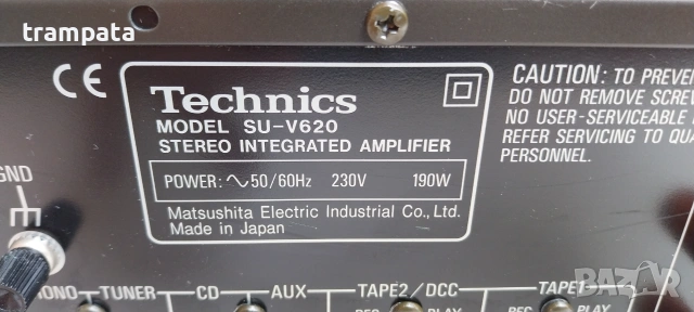 НАЙ ДОБРАТА ОФЕРТА Усилвател Technics SU-V620, снимка 7 - Ресийвъри, усилватели, смесителни пултове - 55186137