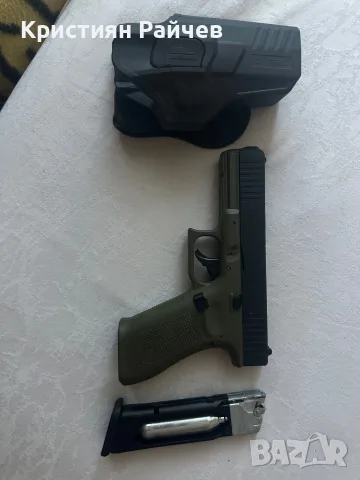 airsoft-Въздушен пистолет Co2 бутилка