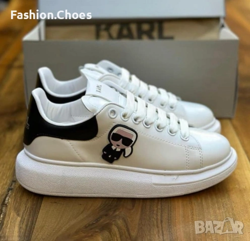 Нови унисекс кецове Karl Lagerfeld , снимка 2 - Кецове - 54958318