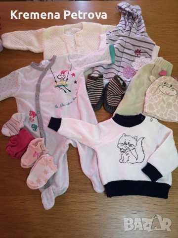 Дрешки размер 62/38,3-6 месеца, сезон ЛЯТО и бебешки аксесоари, снимка 12 - Комплекти за бебе - 54062565