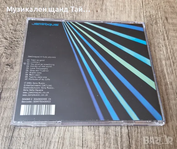 Компакт Дискове - Поп Рок: Jamiroquai – A Funk Odyssey, снимка 2 - CD дискове - 55594929