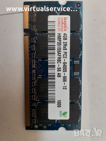 SODIM DDR2 4GB (на една плочка) за лаптоп