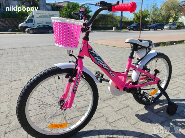 BG Детски велосипед 20" HAMATO розов, снимка 7 - Велосипеди - 54334484