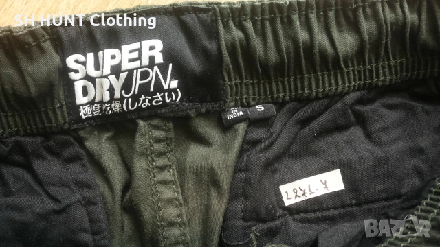 SUPERDRY Stretch Cargo Pant размер S / M еластичен карго панталон - 2462, снимка 15 - Панталони - 54160615
