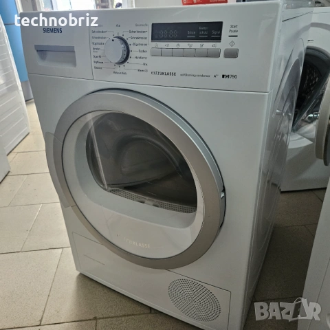 Немска инверторна сушилня с термопомпа Siemens IQ790 Extraklasse - ГАРАНЦИЯ, снимка 3 - Сушилни - 54752911