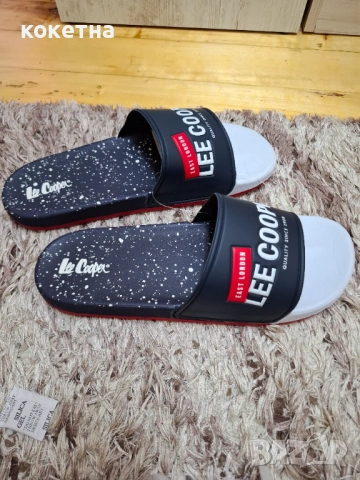 Чехли lee cooper, снимка 4 - Мъжки чехли - 54857068