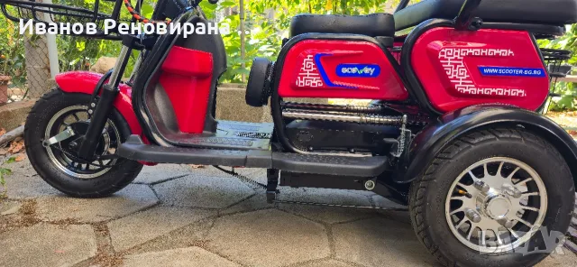 Електрическа количка / инвалиден скутер M19 600W, с 3 колела като нов, снимка 4 - Инвалидни скутери - 55298305