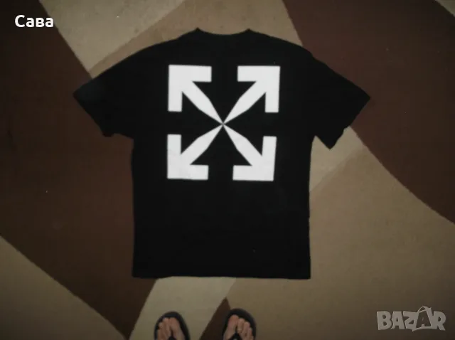 Тениска OFF WHITE  мъжка,Л, снимка 3 - Тениски - 55343388