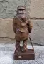 Красива Стара Дървена Фигура , снимка 11