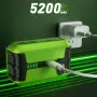 Huepar L011G лазерен нивелир зелен самонивелиращ се с кръстосани линии нивел лазер импулсен режим, снимка 11