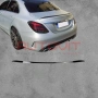 Спойлер за багажник Mercedes-Benz w205 черен гланц лип, снимка 1
