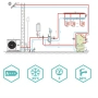 Термопомпа Italtherm HYDRABLOCK COMPACT 12M (клас A+++/ Heatin = 12,2 kW/ Cooling = 11,6 kW), снимка 2