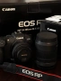 Canon EOS RP като нова +2 обектива +светкавица, пълен комплект, готов за снимане, снимка 1