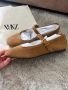 Обувки тип балеринки Zara велурени, снимка 2