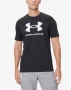 Under Armour Мъжка Тениска – Черна – Памук – S / M / L / XL / 2XL , снимка 1