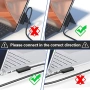 Докинг станция за Surface, 12 в 1 тройна докинг станция за Surface с три дисплея, снимка 4