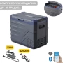 Преносим компресорен хладилник фризер HAWEK NL50 50L – 12V/24V/220V до -20°C, снимка 1