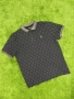 Ralph Lauren | Casual Luxury | Мъжка тениска с яка | Размер: 3XL | Черно и сиво | Като нова, снимка 2