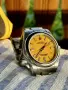 Часовник Ролекс Oyster Perpetual Rolex, жълт циферблат, снимка 4