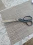 Българска стара ножица,здрава стомана на миналия век , шивашка , колекционерска , снимка 6