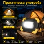 Мощна преносима къмпинг лампа LED осветление фенер презареждаща се USB за риболов палатка аварии, снимка 5